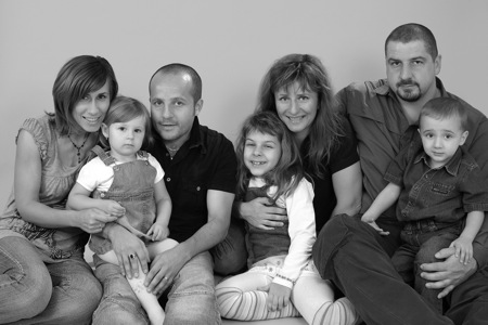 family and couple portraits - examples