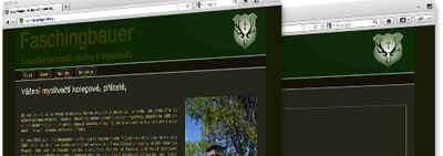 HuntingCzech.EU, Lovecká kancelář, služby v myslivosti, Petr Faschingbauer, Domažlice - website by webdesign M