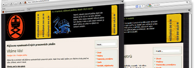Půjčovna vysokozdvižných pracovních plošin - website by webdesign M